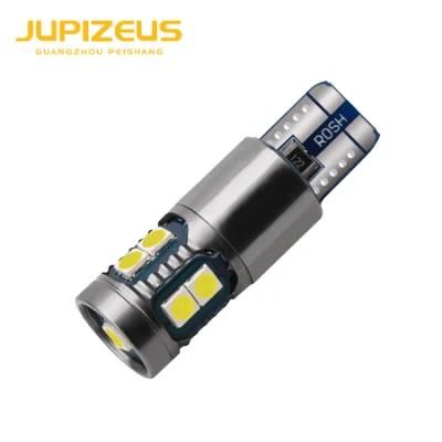 Latest T10 3030 10 SMD Canbus 600lm High Brightness DC12V 24V Light Bulbs Universal for Cars Trucks