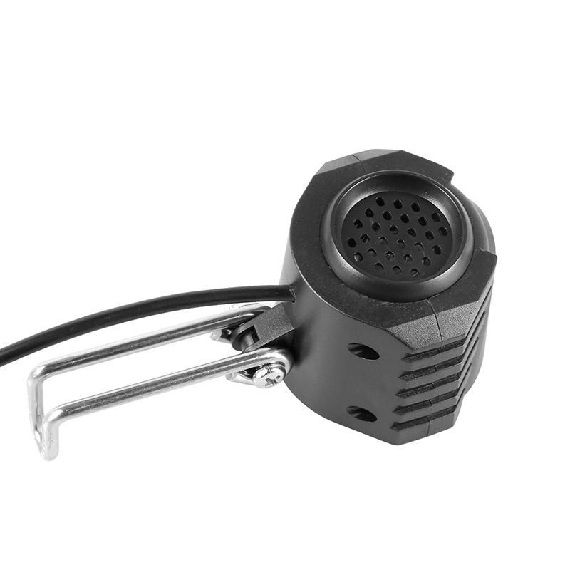 Electric Bicycle LED Headlight 12W 36V 48V Waterproof E Bike Front Light Flashlight 4 Lights with Horn for Ebike