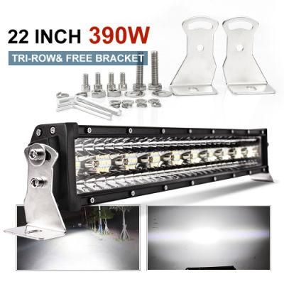 Offroad 3 Row 12V 42 Inch LED Light Bar Truck