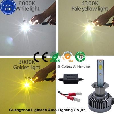 Factory Supply 9005 Hb3 9006 Hb4 H11 H4 H7 LED H1 H3 Auto Car LED Headlight 6000K Light Bulbs LED Head Light