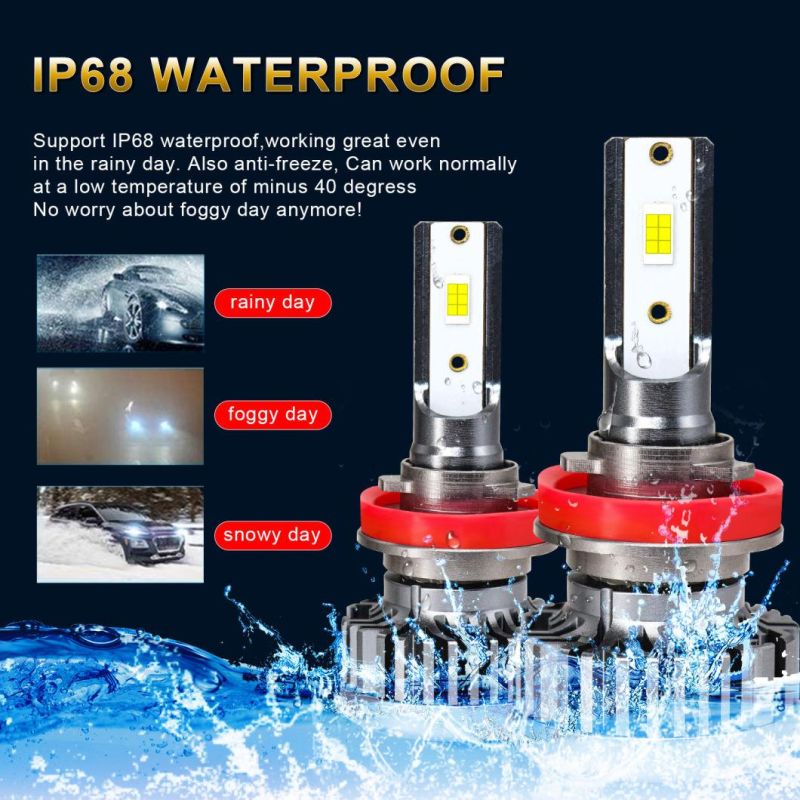 Wholesale Gt3 LED Headlight 120W H4 LED Headlight Bulb for Toyota Car