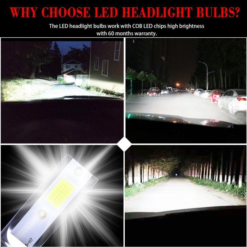 Car Headlight Bulbs LED IP68 Waterproof 48W LED Headlights Bulb