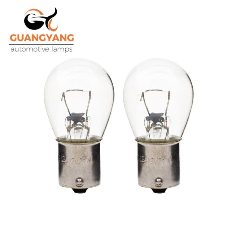 Auto Turning Bulb Halogen Bulb S25 Bau15s 12V 21W Clear