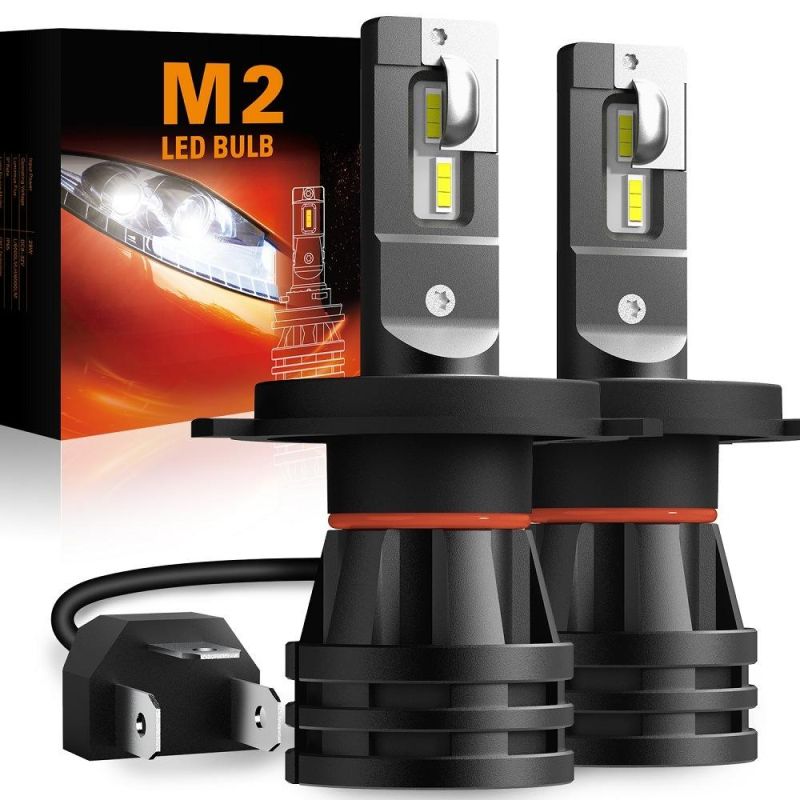 Auto Fog Light H4 H7 LED Car Canbus Kit H1 H3 H8 H11 9005 Hb3 9006 Hb4 880 H27 Csp LED Bulb 100W 12000lm M2 LED Headlight