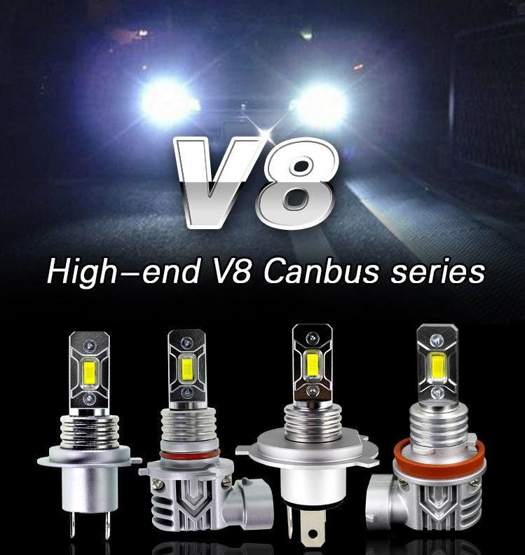 H4 H7 H8 H9 H10 H11 9005 9006 3570 Chip 6500K LED Bulb Car Fog Driving Lights Lamp External Light Source Canbus