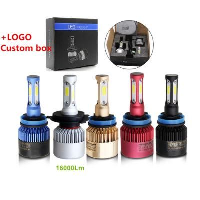 Wholesale 16000lm High Low Beam 12V 24V Waterproof H4 LED Headlight H7 Car LED H11 Bulb