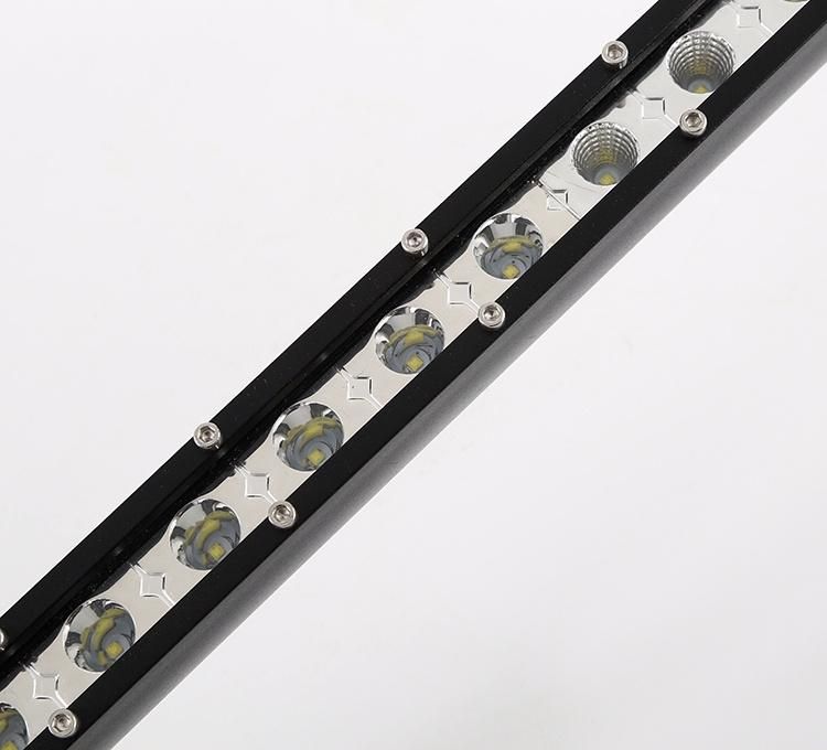 18W 36W 12V Luz De Light for SUV 4X4 off Road LED Work Light Lamp 7′′ 14′′ Inch Slim Single Row LED Light Bar