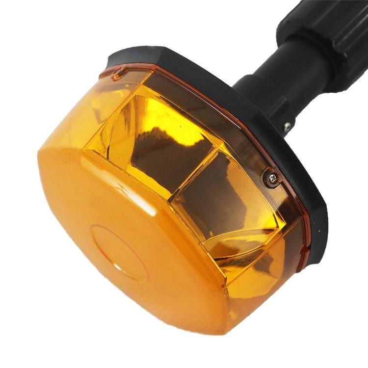 Police Telescopic Pole Warning Light Patrol Motorcycle Strobe LED Rotary Warning Light Motorcycle Rear Pole Beacon