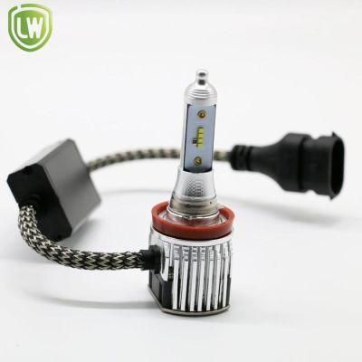 Auto LED Lighting System Car Headlight Bulb H9 H10 H16 H11b H11 6000K LED Fog Lights