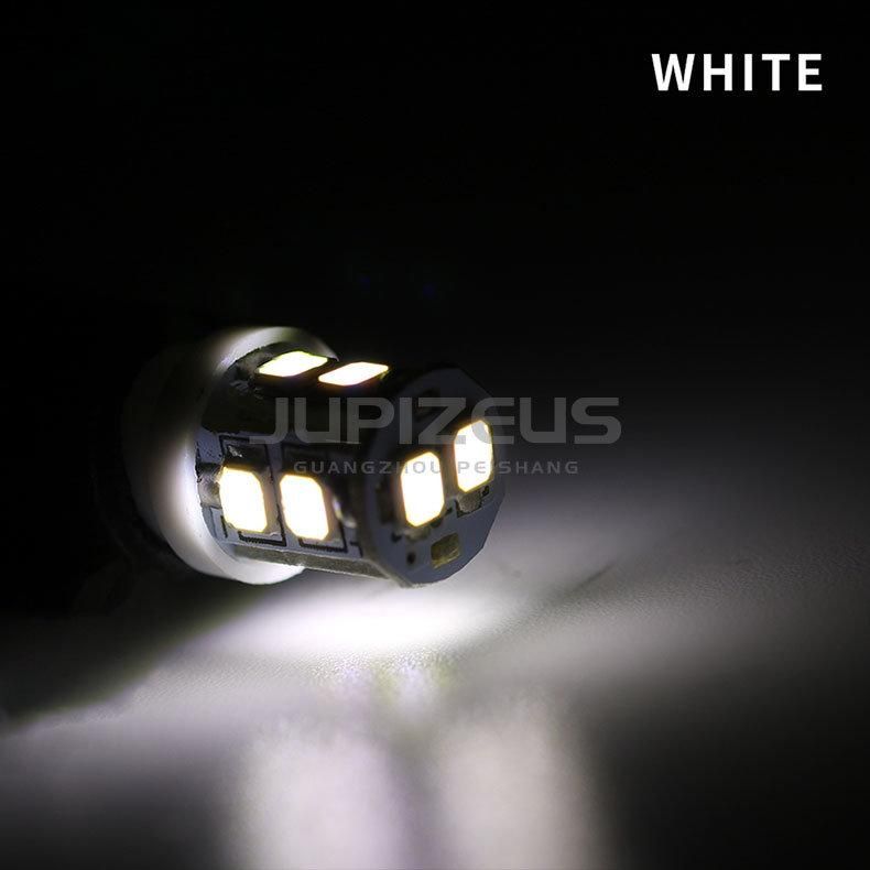 Car LED Light T10 W5w 168 194 2835 Chip 10 SMD LED Car Auto LED Color White Blue Red Side Wedge Light Lamp Bulb DC 12V