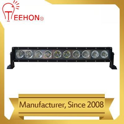 Straight Single Row 100W SUV LED Light Bar Offroad