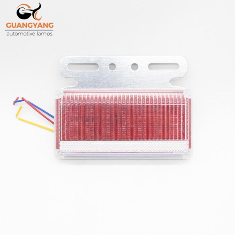 Truck LED Red Color Warning Side Lights 12V 24V Auto Turning Lamp Factory