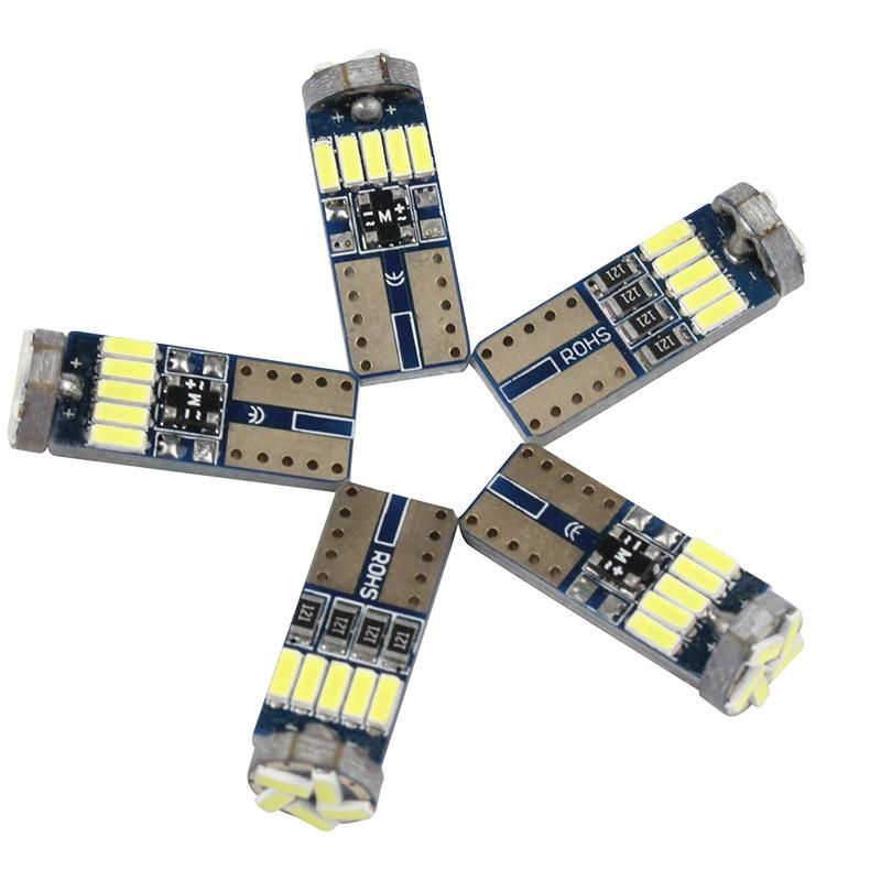 12V LED Canbus T10 4014 15SMD No Error Car Light