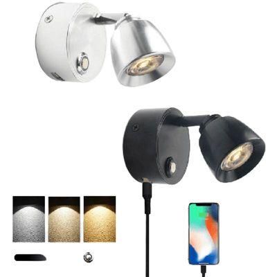 12-24V Caravan Camper Van RV Motorhome Trailer Lighting Dimmable Bedside Reading Lamp LED Car Light