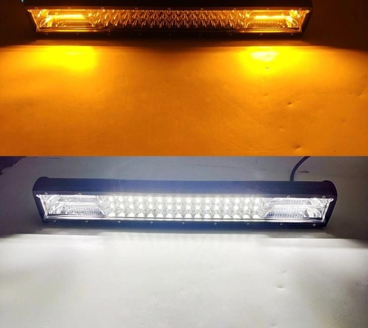 Amber White Red Blue LED Strobe Flashing Warning Light Bar