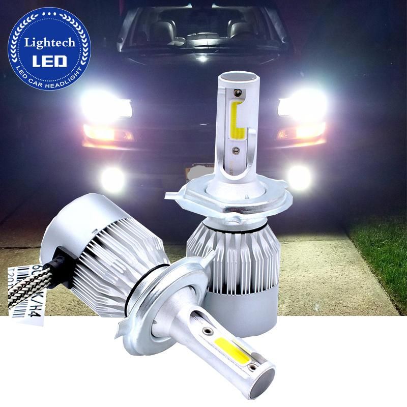 C6 Car H4 LED Headlight Bulbs