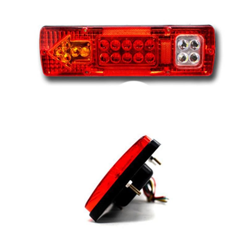 19LED Rectangle Combination Trailer Tail Signal Lights