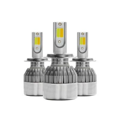 Hot Product Cheap Factory Auto Headlights Bulbs Head Lamp Chips COB 9005 9006 Cars 9007 H1 H4 H7 H11 9012 C6 Car LED Headlight