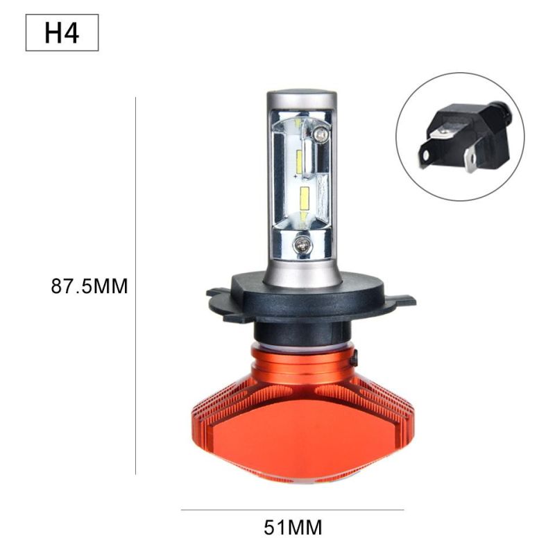 S1r LED Car Headlight H4 H7 H11 LED Head Lamp Super Bright LED Auto Light