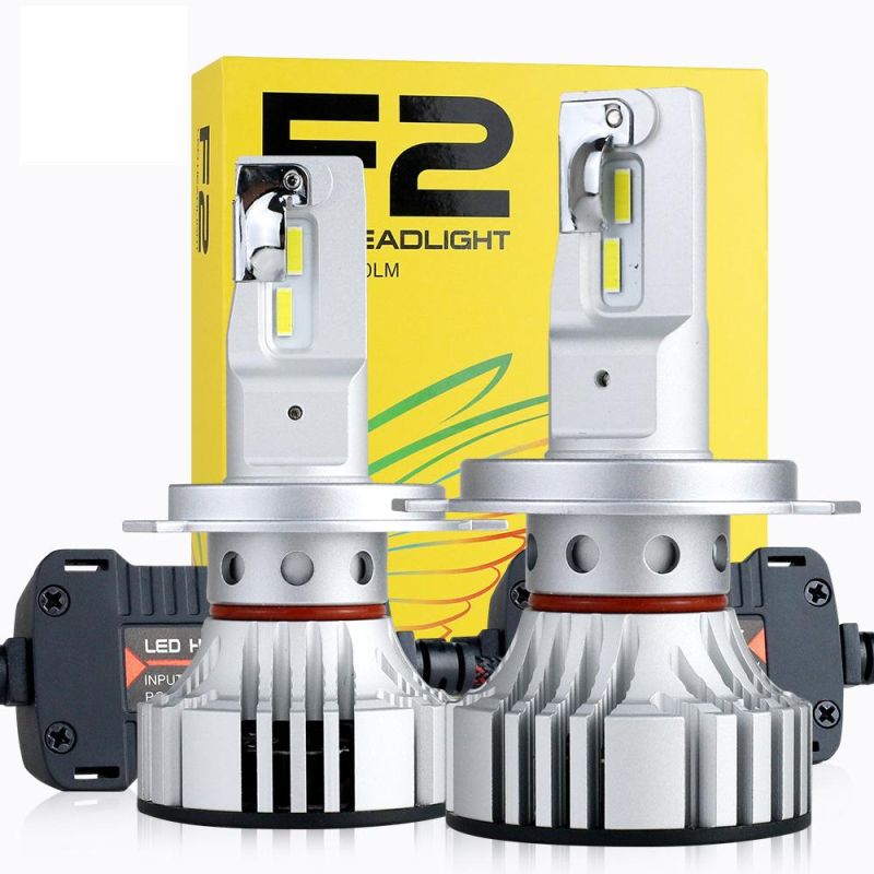 Factory Price Car LED Headlight F2-2 H1 H7 LED H8 H9 H11 9005 9006 Headlight Car LED Auto Lamps