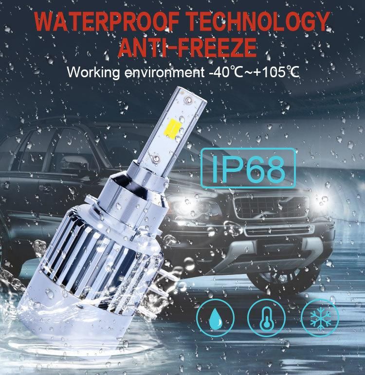 Newest Model LED Car Headlight H15 LED Motorcycle Light 60W 10000lm Auto Headlamp 6000K 12V Car LED Headlight Bulbs