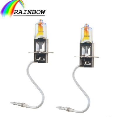 H3 12V 55W 3000K Halogen Bulb Super Bright Yellow Fog Lights High Power Car Headlight Lamp Car Light Source Car Styling