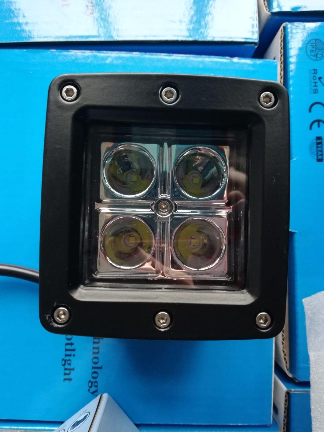 Auto Lighting System LED 12W Work Light for Jeep