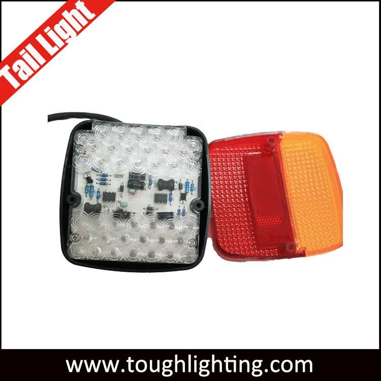 12V/24V E-MARK Universal LED Car Rear Combination Tail Light for Truck Trailer Tractors