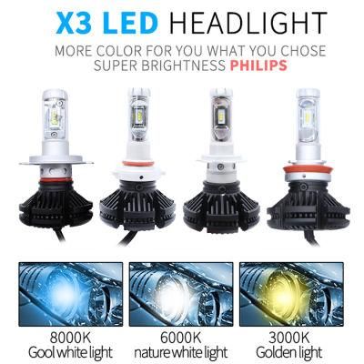 6000K 50W Newest Design Car LED Light with Auto LED Headlight