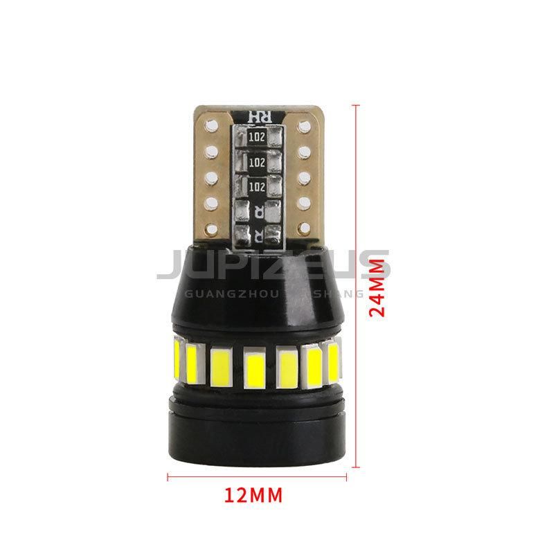 T10 Width Lamp 3014SMD Car Instrument Light 21 Bulbs Highlight Cross-Border for Special License Plate Lights