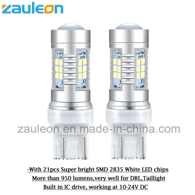 7443 T20 White LED Automotive Bulb