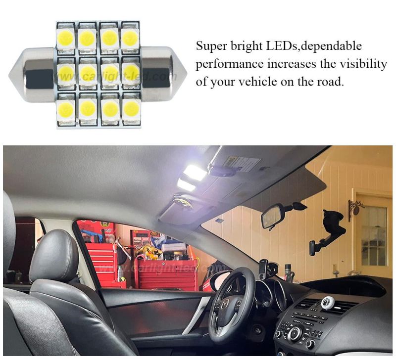 LED Car Interior Light Car Reading Light License Light