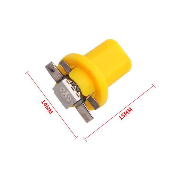 Lightech 5050 1SMD B8.3D B8.4D B8.5D Interior Light Signal Dashboard Indicator Lamp