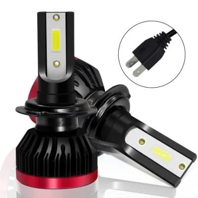 K1 LED Headlight Dob Car Bulb H11 H1 H3 H4 LED Head Light 12V-32V LED 6000K C6 LED Lamp