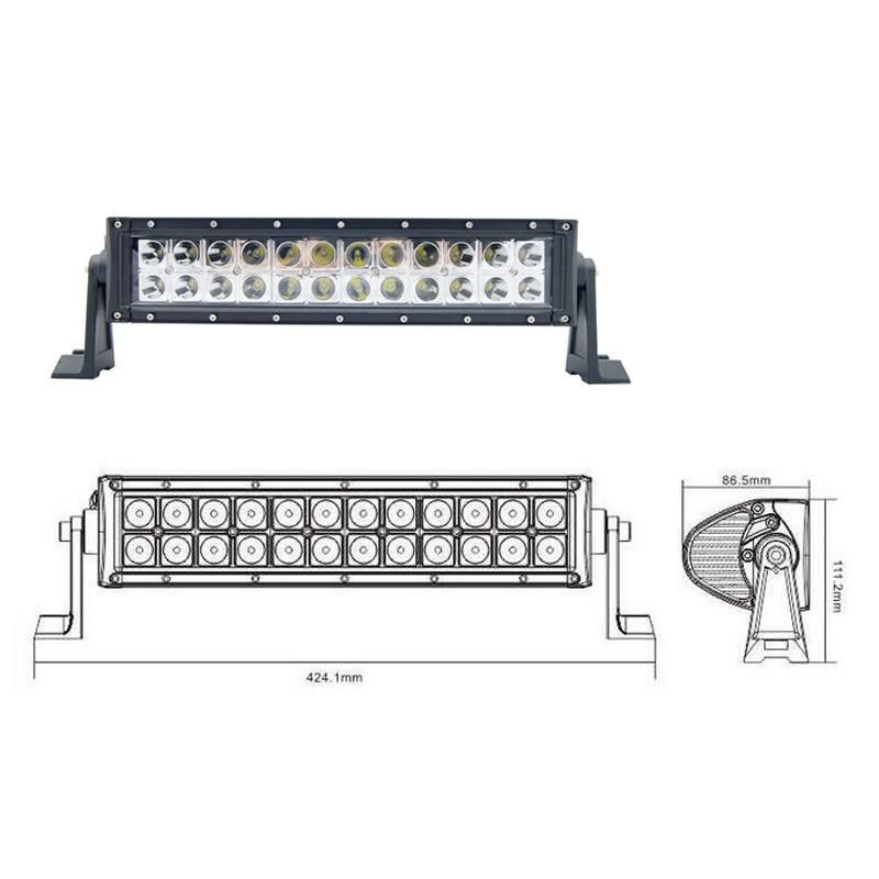 4X4 LED Driving Light Bar 72W LED Bar Light