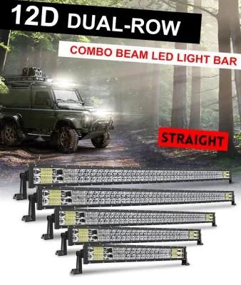 New Arrival 12D Reflector 12V Car Modified LED Lights 22&quot; 32&quot; 42&quot; 50&quot; 52 Inch Offroad 4X4 Truck LED Bar Lights