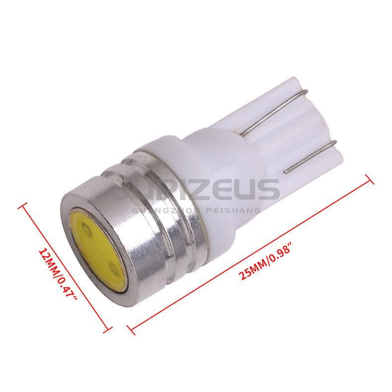 T10 LED COB White Color T10 LED 1W COB Used as Car Slide Light