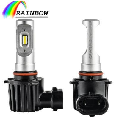 H7 LED Canbus 360 H4 H1 30000lm Hb3 Hb4 9012 Turbo Bi LED Projetor Lens H11 9005 Car Headlight Bulb Auto Ice Fog Lamp 6000K