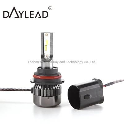 Low High Beam Auto LED Car Head Lamp for H4 Csp Chip DOT Certification