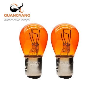 Auto Turning Bulbs S25 Bay15D 24V 21/5W Amber