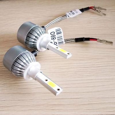 Lightech 36W 3800lm COB Car Motorcycle LED Headlight Kit 3000K 6000K Dual Color Car