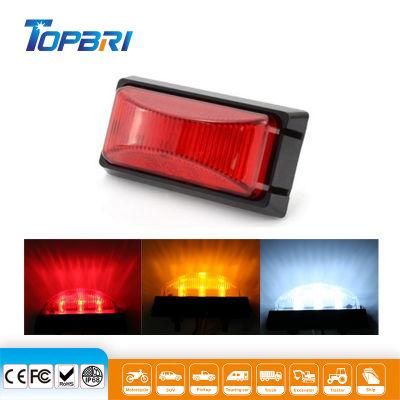 Side Marker Lights 12V LED Red Turn Signal Warning Lights