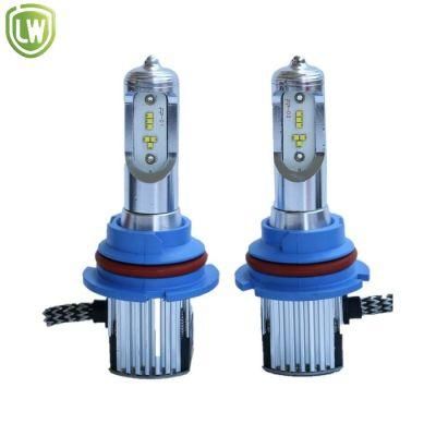 Auto Parts LED Lighting System Hb5 Hb1 60W Zes Chip 8000lm LED Headlight