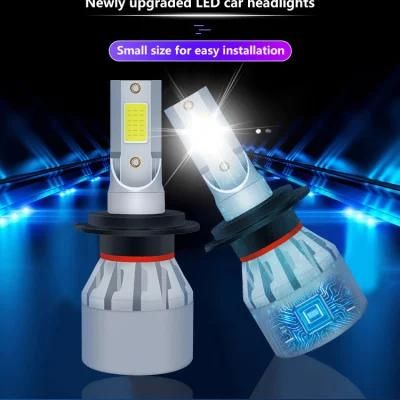 C6 3800lm IP68 9-32V H1, H3, H4, H7, H11, H13, 9005, 9004, 9007, 9006 LED Car Headlight for Auto Car, Truck