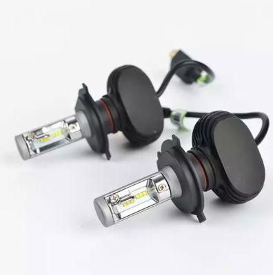 Fanless S1 Car LED Headlight Kit H4 LED Headlight 60W 8000lm LED Lights for Car Headlights