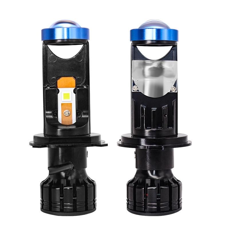 Mini H7 Bi LED Projector Lens H4 LED High Low Beam Lamps 12000lm Hb3 9005 Hb4 9006 H11 H8 Car Headlight Bulbs Auto Lights