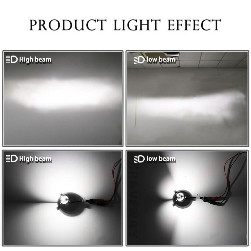 Factory Direct Cheapest Price K1 C6 H1 H4 H7 H8 H11 Zes Chi Super Bright Universal Car LED Headlight