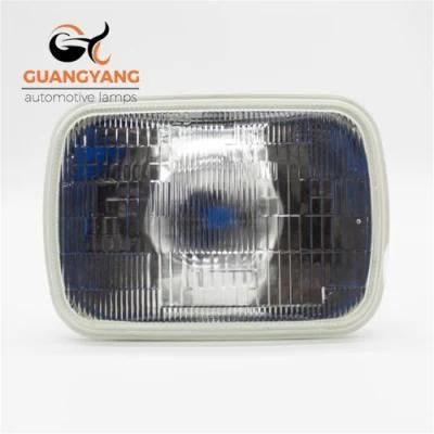 5 Inch Sealed Beam H6001 H4652 Rectangle with Halogen Bulb Warm White