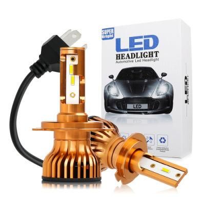 2020 New Wholesale Price Fan 12V 9006 9005 H7 H4 Auto LED Headlight for Cars