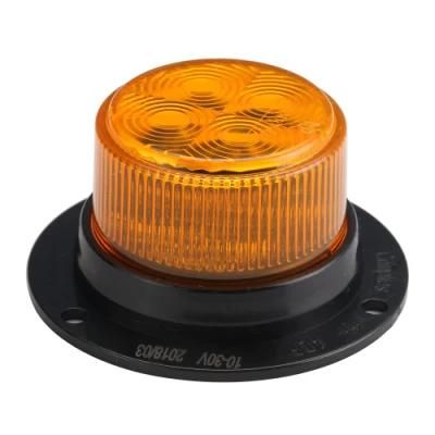 Auto 2 Inch Round 12V 24V Rear Position LED Outline Marker Lights Truck Trailer signal